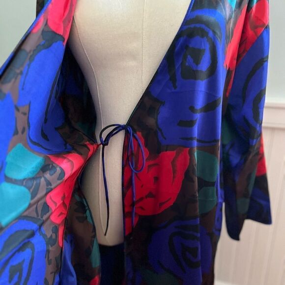 Mary McFadden Vintage Robe Small - Picture 8 of 10